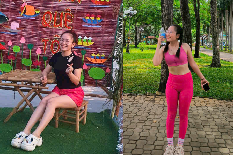 Bé Hiền trong hành trình tăng cân cùng Yoga Azu