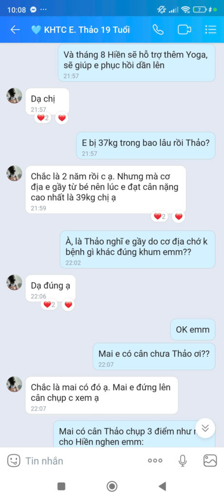 Bạn có đang rơi vào cảnh: ăn hoài mà không lên cân, bụng thì hay đầy, ăn xong mệt chứ không khoẻ? Nếu bạn là người gầy cơ địa – hoặc đã từng dùng nhiều cách nhưng vẫn không cải thiện – thì câu chuyện của em Thảo dưới đây sẽ truyền cảm hứng cho bạn. Một hành trình tăng cân không cần thuốc, không ép ăn, không tập nặng – nhưng vẫn tăng hơn 2kg chỉ sau 6 ngày!