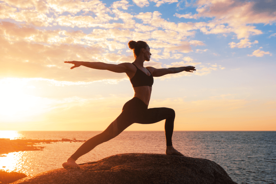 Người gầy tập yoga nhẹ nhàng giúp tăng cân tự nhiên