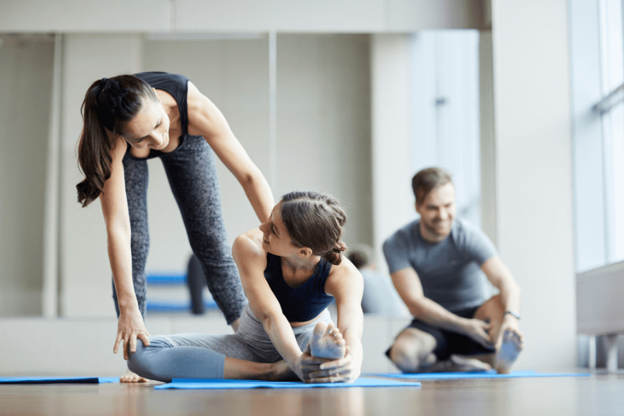 Người gầy lâu năm băn khoăn yoga tăng cân có thật sự tăng cân không