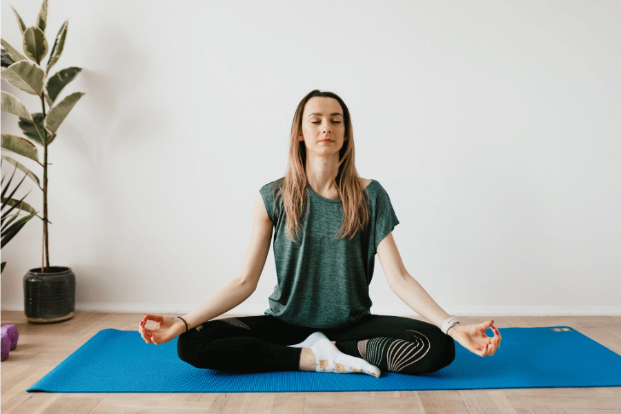 Yoga thư giãn giúp giảm stress